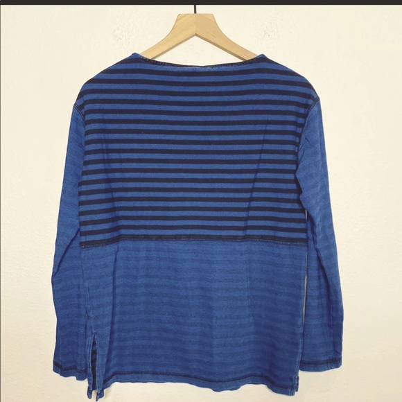 Jane and Delancey Striped Colorblock Long Sleeve - Picture 3 of 5